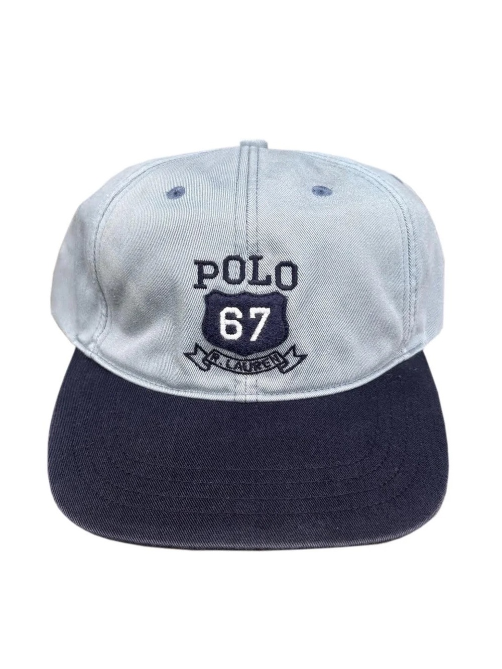 Vintage Polo Ralph Lauren 67 Two Toned Hat